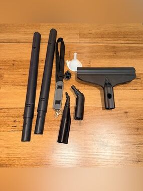 Shark Euro-Pro Ultra Steam Mop Accessories Lot Wands, Head, 2 Nozzle, Strap